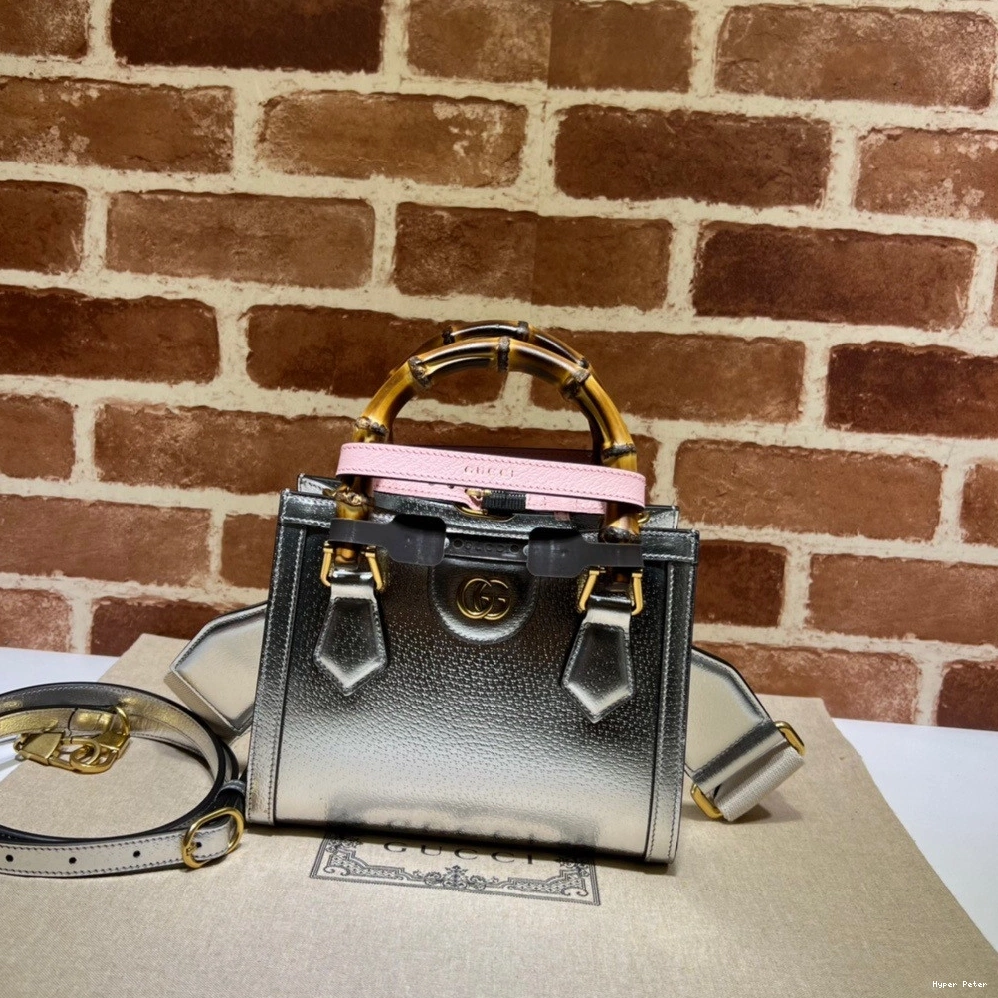 Hyperpeter bag Gucci mini tote Diana 0711